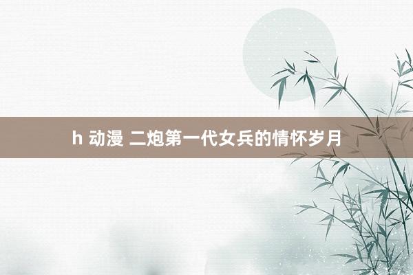 h 动漫 二炮第一代女兵的情怀岁月