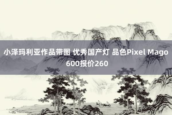 小泽玛利亚作品带图 优秀国产灯 品色Pixel Mago 600报价260